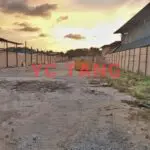 20,000 sq. ft. land for rent in Juru, featuring 100 AMP power supply and fencing. Suitable for lorry parking or storage.