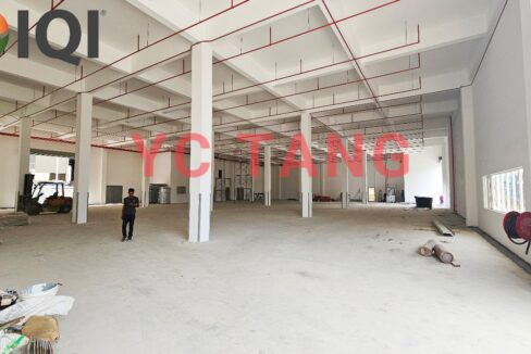 Detached factory for rent at Penang Science Park featuring 65,340 sq.ft land area, 40,824 sq.ft total built-up area, and 1,200 AMP power supply.