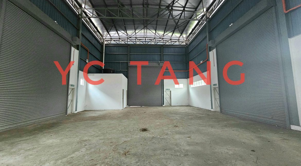 Juru Detached Factory For Rent – High-Clearance 29–35ft, Ample Yard