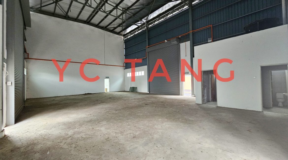 Juru Detached Factory For Rent – High-Clearance 29–35ft, Ample Yard