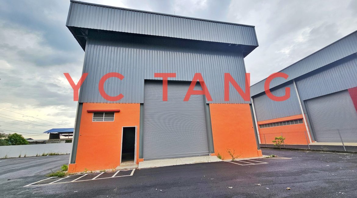 Juru Detached Factory For Rent – High-Clearance 29–35ft, Ample Yard