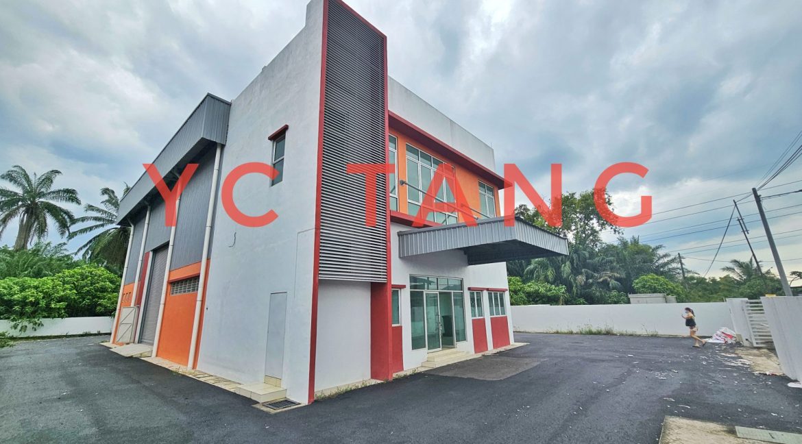 Juru Detached Factory For Rent – High-Clearance 29–35ft, Ample Yard
