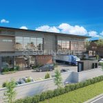 Northern TechValley detached factory for sale – 1 acre factory facade view