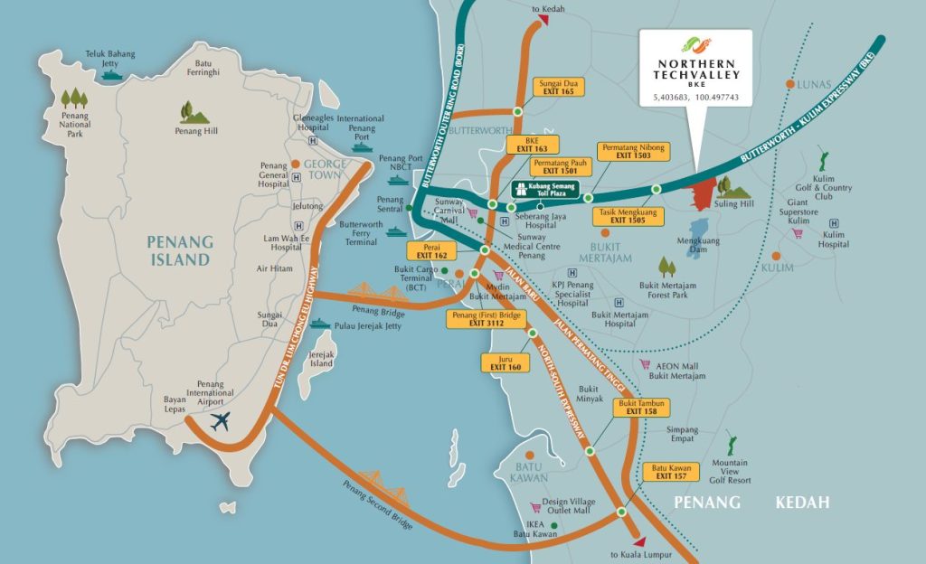 Northern Techvalley BKE – masterplan overview for Penang next-gen industrial park