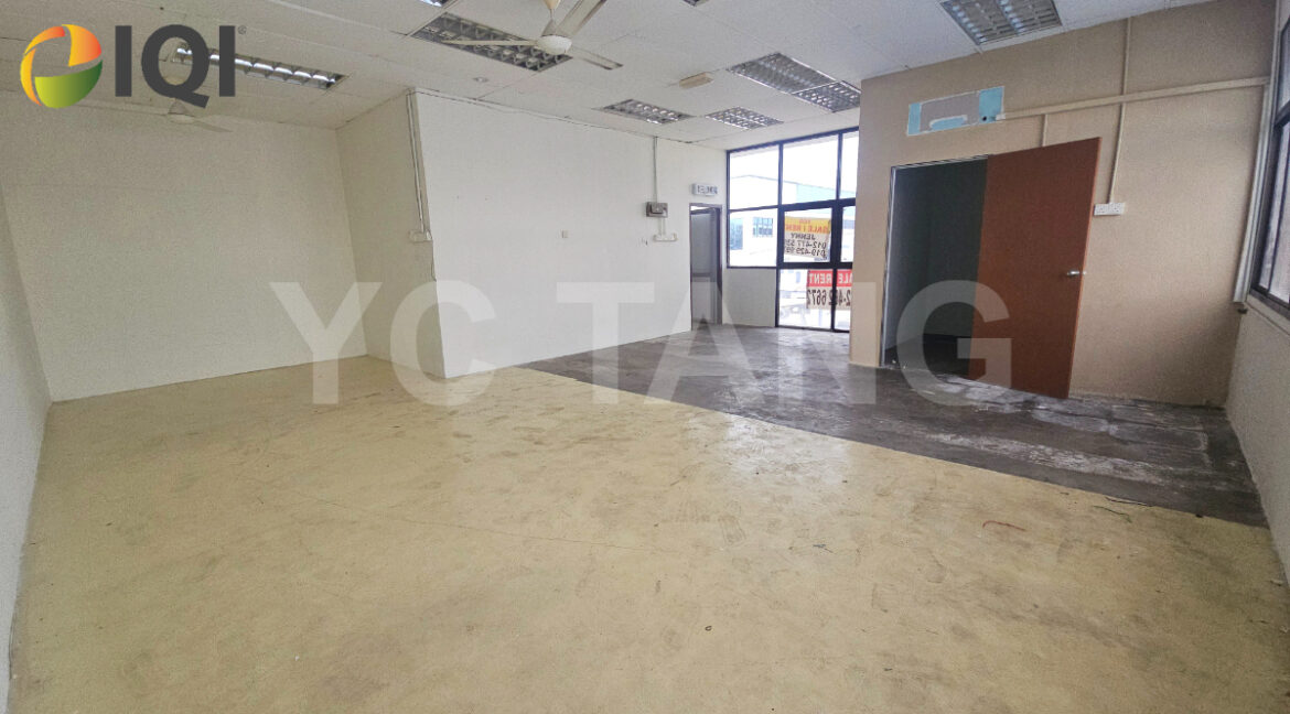 Semi Detached Factory At IKS Juru For Rent | Extended Built-Up | Land Area 6500 Sq.ft