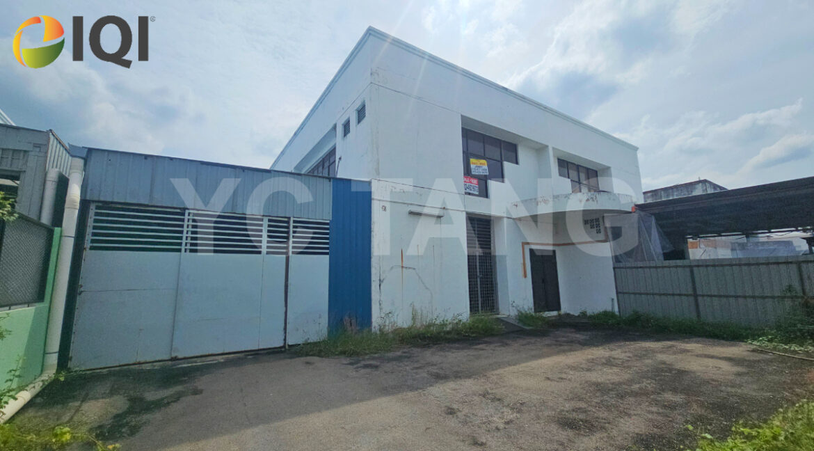 Semi Detached Factory At IKS Juru For Rent | Extended Built-Up | Land Area 6500 Sq.ft