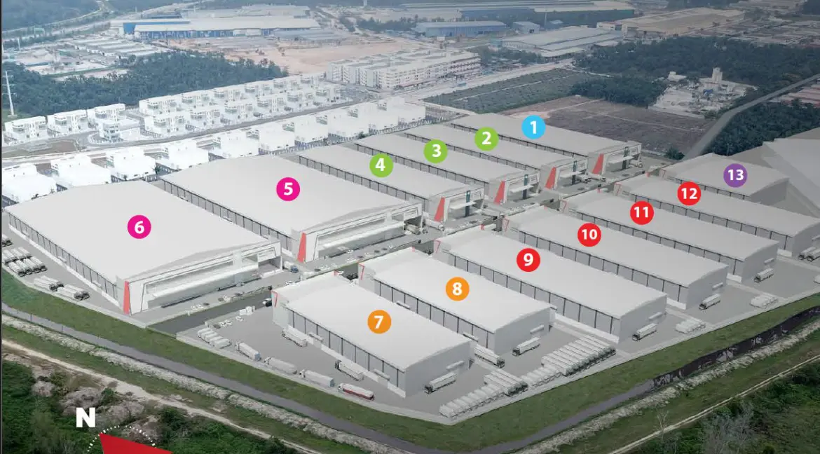 2 Ac Detached Factory At VDI Industri Park Valdor For Rent