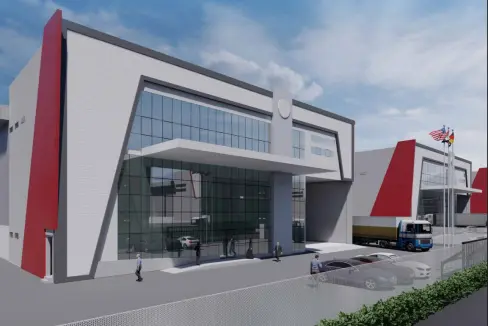 2 Ac Detached Factory At VDI Industri Park Valdor For Rent