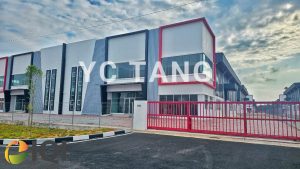 Taman Industri Waja factory unit front view