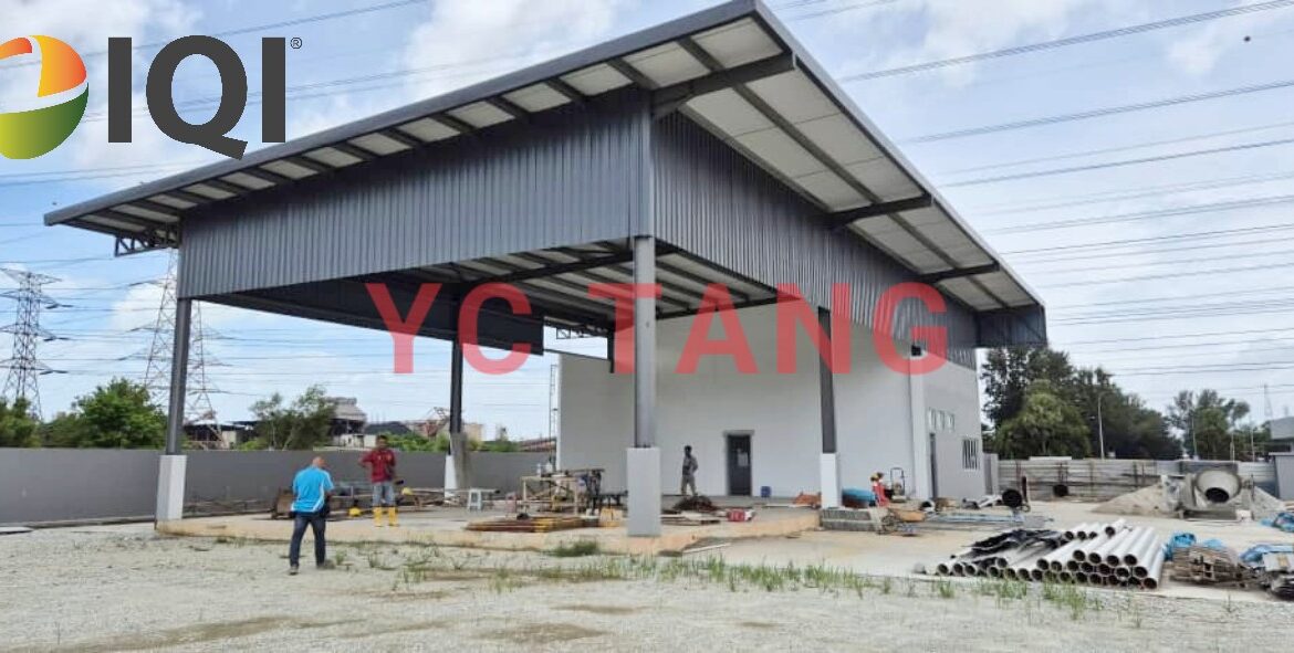 Perai Work shop for rent | Large Open Yard | Land 74,100 sq.ft