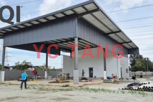 Perai Workshop for rent Rm 37050 | Suitable For Workshop or Logistic Company Parking Area. For Viewing Kindly Contact Yc Tang 0194499725.