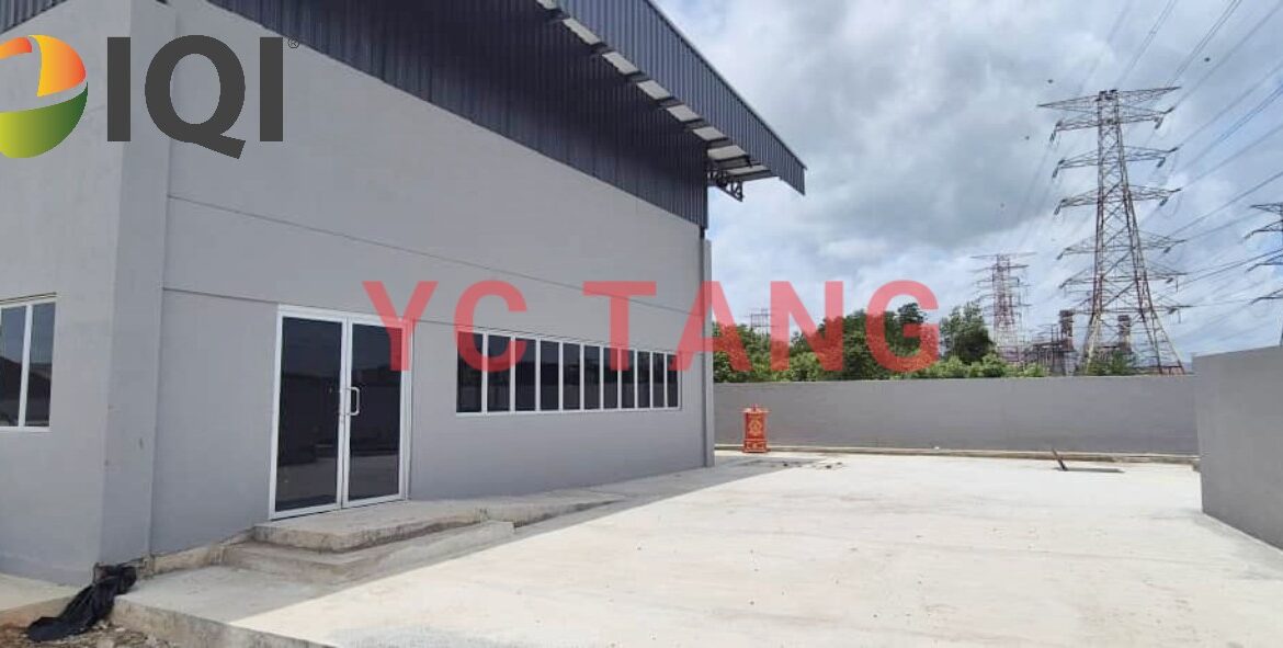 Perai Work shop for rent | Large Open Yard | Land 74,100 sq.ft