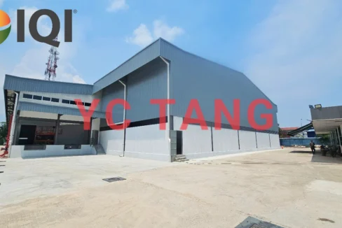 2.2 Acre Detached Factory At Bukit Minyak For Rent RM 126K | Call YC tang 0194499725 for private tour today.