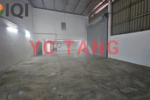 Semi D Factory At IKS Juru For Rent RM 6000 | Suitable for storage or Light Industry | Contact Yc Tang 0194499725