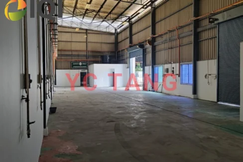 Iks Juru Semi D Factory For Rent RM 15K | Land Area 11530 Sq.ft | Built Up 6676 Sq.ft | For Viewing Kindly Contact Yc Tang 0194499725