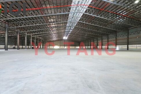 Warehouse For Sale At Padang Meha – warehouse elevation and overall structure