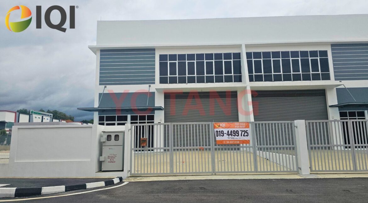 Kulim Taman Industri Waja Semi Detached Factory Corner For Rent