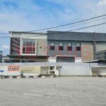 Juru Kawasan Industri Ringan Semi D Factory Corner For Rent – factory facade view