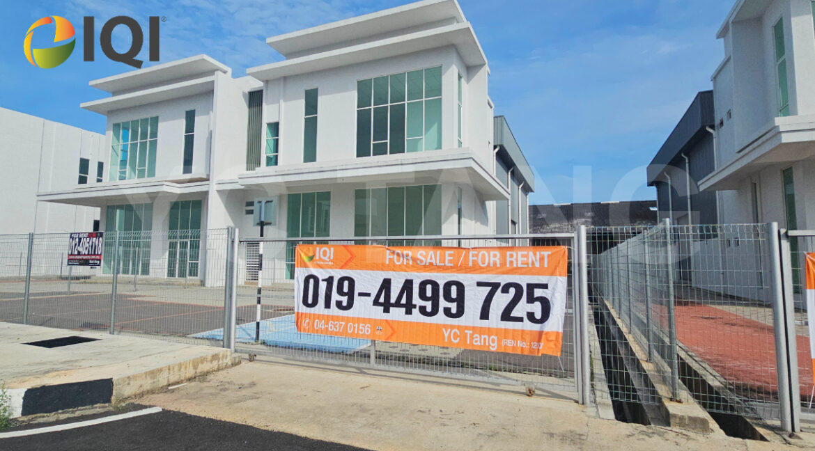 Taman Industri Oren Semi Detached Factory For Rent | 30ft Ceiling | 100 AMP