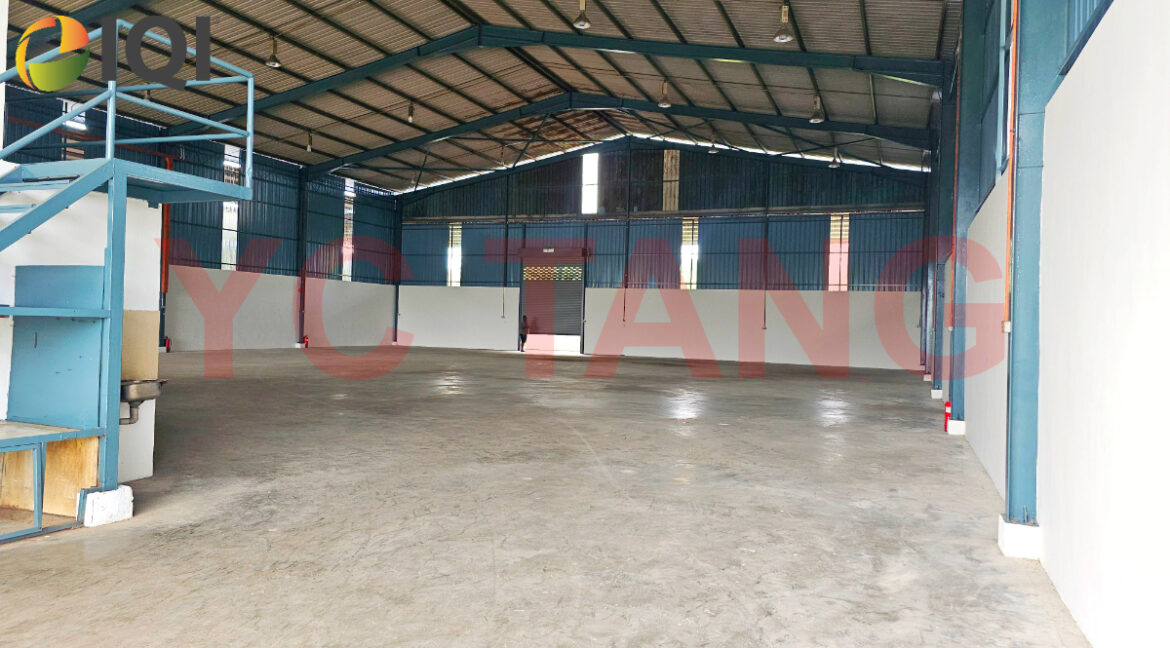 Detached Factory At Taman Makmur Lunas For Rent